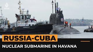Video shows Russian nuclear submarine sailing into Havana, Cuba | Al Jazeera Newsfeed