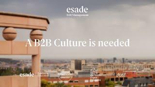 A B2B Culture is needed | Oscar Torres B2B Management