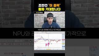 조만간 '이 종목' 돌파 기대합니다