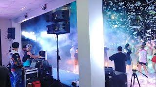 Lights and Sound System setup at Cebu Pelis Institute School by SDSS vlog