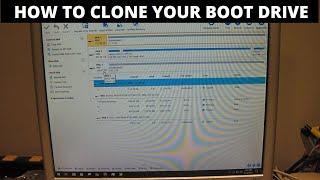 Cloning partitions from C drive to a new HDD/SSD