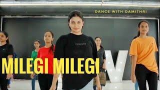 Milegi Milegi | Dance with Damithri Dance Class | IDW - Malabe | Simple Choreography by @damithri