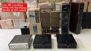 ĐÃ BÁN HẾT. Ngày 6/9. Loa JBl,Loa Bose.. Sansui @707L Extra.Âm ly cs lớn. Zalo 0352.876.319