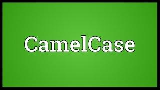 CamelCase Meaning