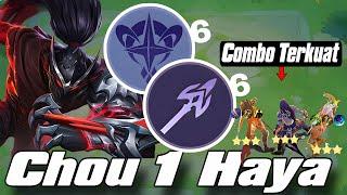 HAYABUSA ASTRO LANCER USING CHOU SKILL 1 COMBO TERKUAT !! MAGIC CHESS BEST SYNERGY 2024