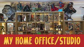 YouTube Filming Studio and Home Office Space Setup (also nerd cave)