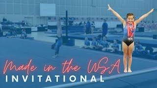 Level 1 Gymnastics Floor Vault Bars Beam Routines | Made in the USA Invitational 2021