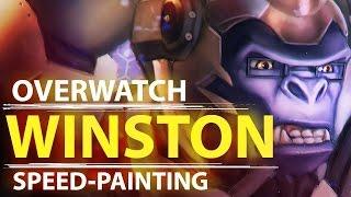 OVERWATCH - Winston Speedpaint