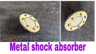 Make 1.5v to 12 volt and Metal shock absorber