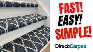 Carpet your Stair Treads with this fast & easy to follow Video guide
