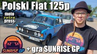 Polski Fiat 125p i gra Sunrise GP - auta Polonez, Fiat 125p i 126p