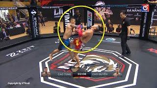 Trận Đấu Nặng Đô Nhất MMA Việt Nam, 2 Võ Sĩ Ra Đòn Như Điện Khiến Đối Thủ Choáng Váng