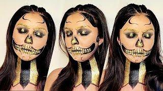 glitter skeleton pintrest recreation