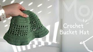 Quick & Easy | Crochet Bucket Hat Tutorial