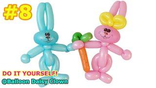 Balloon Bunny Rabbit TUTORIAL balloon decoration ideas