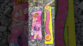 Din Din Glowpop & chupa chups belt popsicle #shorts #lollipop #chupachups