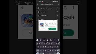 Sigma Game On Play Store - 100% Real #shorts #sigma #rygamingstar