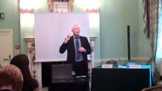 Vince Stevenson introducing the fundraising event at the English-Speaking Union on May 24th 2012