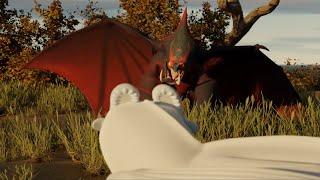 Light Fury needs help [HTTYD 3D ANIMATION]