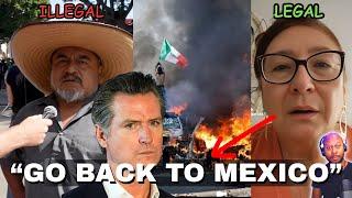 Mexican Americans Demand Illegals to "Go Back to Mexico"