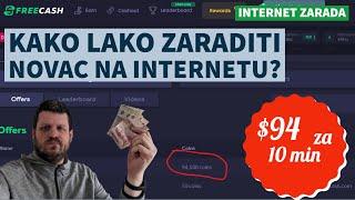 Kako lako zaraditi novac na internetu? *za 10 min sam zaradio $94.5