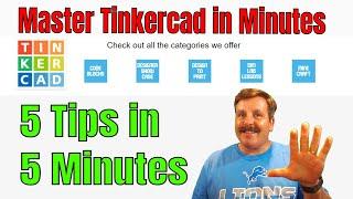 Five Tricks & Tips to Learn Tinkercad Faster via HLModTech & Teachers