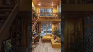 Luxury Loft Cabin in Winter Wonderland ️"#naturelovers #ytstudio