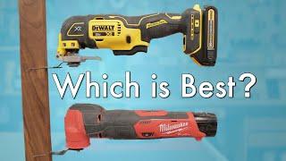 The New M12 Milwaukee Oscillating Multi Tool vs The Dewalt 20V XR. A good old fashion BEAT DOWN!