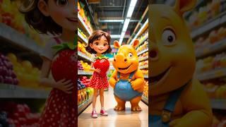 ️ Evolution of Baby_ Cute Baby in shopping mall with beby hippo Rak5m #youtubeshorts#shorts