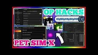 Pet Simulator X Hack  OP AUTO FARM HACK - DUPE HACK  - CRASH SERVER HACK  Roblox Pet Sim X Sc.