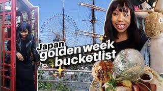 Golden Week BucketlistBack into dating and healing..maybe I'm not okay ‍️|Japan vlog