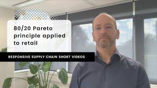 80/20 Pareto principle applied to retail