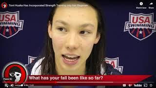 Interview  Torri Huske Has Incorporated Strength Training into Her Regimen