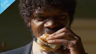 Big Kahuna BurgerEating scene [Pulp Fiction 1994] Samuel L. Jackson, John Travolta