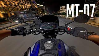 Yamaha MT 07 Pure Sound with Insta360 Ace Pro 2