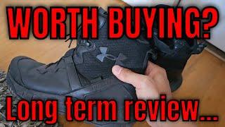 Under Armour Micro G Valsetz Tactical Boots: long term review