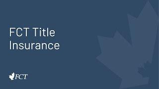 FCT Title Insurance