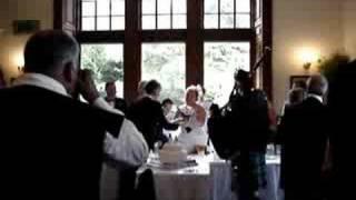 Piper at the Morgan Manson Wedding