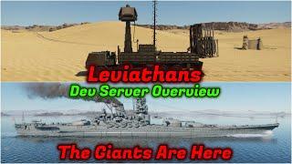Leviathans Major Update COMPLETE Dev Server Overview - ALL Vehicles [War Thunder]
