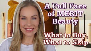 FULL FACE OF MERIT BEAUTY / Testing Every Single Product / What To Buy, What to Skip!