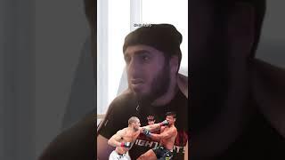 Islam Makhachev visits sick Khamzat Chimaev ️