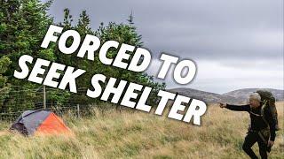 PLANS RUINED BY THE WEATHER! ENGLANDS SUMMER WILD CAMPING | TRYING SOME NEW GEAR