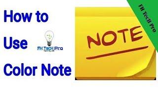 How To Use Notepad On Android Any Version || FH TecH Pro