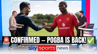  POGBA SPOTTED AT CARRINGTON! LISANDRO MARTINEZ & AMAD RETURN AS RUBEN AMORIM SHAKES UP UNITED! 