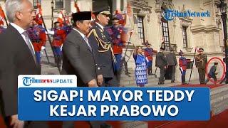 Momen Mayor Teddy Lari Kencang di Belakang Presiden Peru Demi Kejar Prabowo, Hindari Karpet Merah