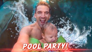 POOL VLOG & BBQ | FAMILY VLOGGERS 