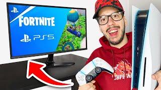 PLAYING PS5 FORTNITE! (Ultimate Gaming TV)