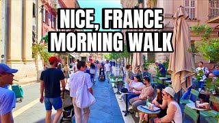 Walking Tour France Nice  2024 - 4K 