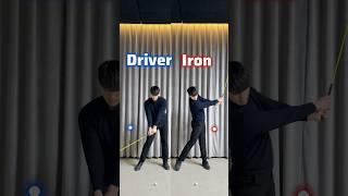 [김동현프로] 드라이버와 아이언 바람소리 위치가 다릅니다 ️
