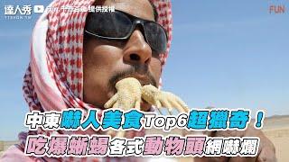 【中東嚇人美食Top6超獵奇！ 吃爆蜥蜴各式動物頭網嚇爛】｜ @fun.